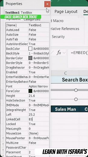 Stop Scrolling! Create a Search Bar in Excel 😱