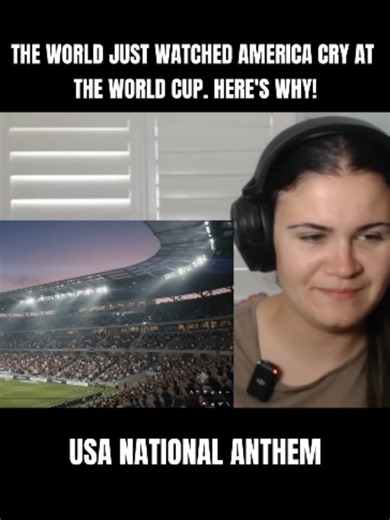 The World Just Watched America Cry at the World Cup. Here's Why. (USA NATIONAL ANTHEM) P.1 #american #fifaworldcup #usa #washingtondc #america250 #4ofjuly #fyp #viral