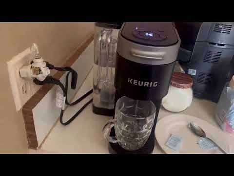 How to turn off the descale light on a new keurig coffee brewer #keurig