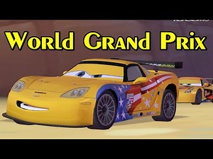 Cars 2 The Video Game Arcade Model WGP World Grand Prix - Jeff Gorvette - Timberline Sprint PC Game