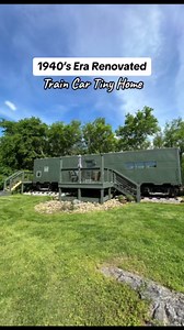 I found my dream tiny home in a train car! 🚞