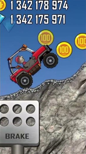You Won’t Believe This Mountain Jump in Hill Climb Racing 😱#shorts#games#gaming#viral#hcr2#gameplay