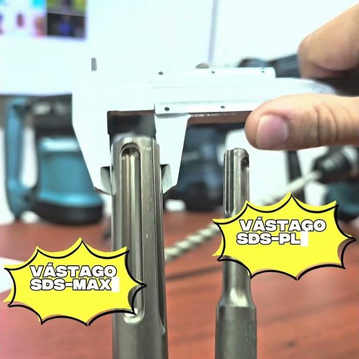 Diferencia Brocas SDS-PLUS y SDS-MAX - Maquitec