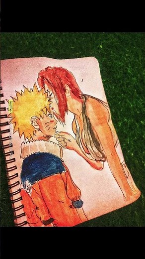 💋 “Tsunade Kisses Naruto’s Head 😍 | #drawing