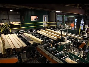 MELLOTT - LMR Debarker / Resaw Run-Around Systems - Green Tree Forest Products - Wallingford KY