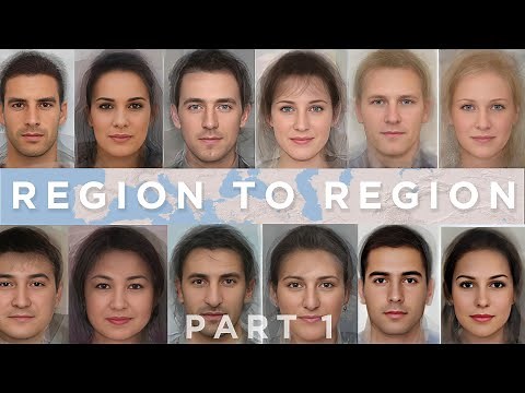 Human Phenotypes Across Eurasia | Map Animation | Part 1