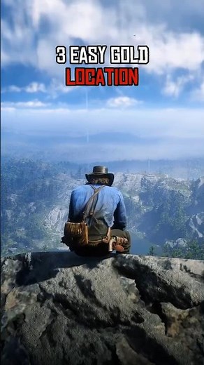 💎 RDR2 Gold Bar Guide | 3 Secret Easy Gold Locations You Missed! #rdr2 #shorts