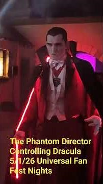 Phantom Director Controlling Dracula (Scooby-Doo x Universal Monsters): Universal Fan Fest Nights