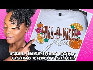 Leaf-Imprint Font Design Using Cricut Design Space | Beginner Friendly