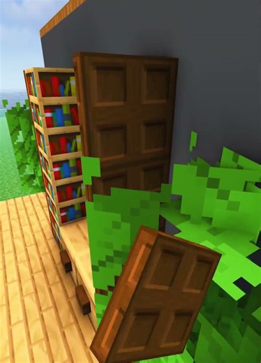 Minecraft Wooden Bookshelf