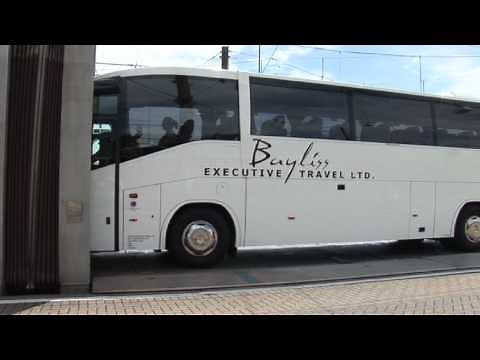 Coach journey with Eurotunnel Le Shuttle