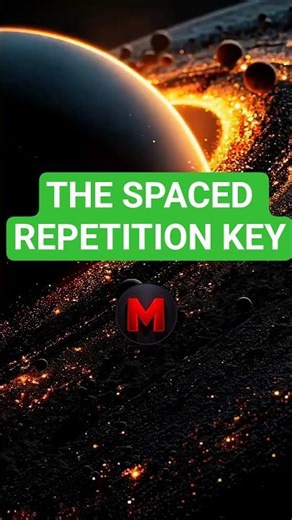THE SPACED REPETITION KEY #shorts #facts #factshorts