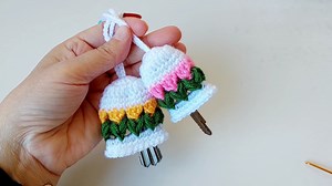 151K views · 5.2K reactions | Sell from 5 dollars, knit from ropes, explode orders #crochet #kinitting #knittingdesign #knittingkeychain #keychain | Knitting & Crochet World | Facebook