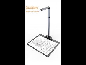 How to Use your A2 document camera scanner?