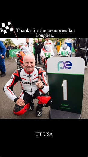 A true legend bows out. Ian Lougher — racer, mentor, and master of the Mountain Course — leaves behind a legacy written in speed, courage, and class. Congratulations on an incredible career, Ian. The Isle of Man will always echo with your throttle. 🏁 | TT USA