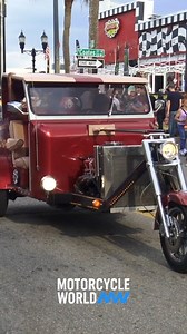 246K views · 1.8K reactions | Half Motorcycle Half Car | Daytona Bike Week | Motorcycle World | Facebook