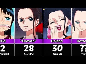 EVOLUTION OF ROBIN | ONE PIECE