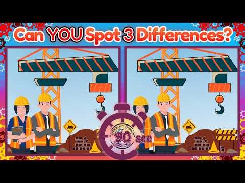 Find the Difference: Only GENIUS Spot Them All! Engineering Brain Teaser