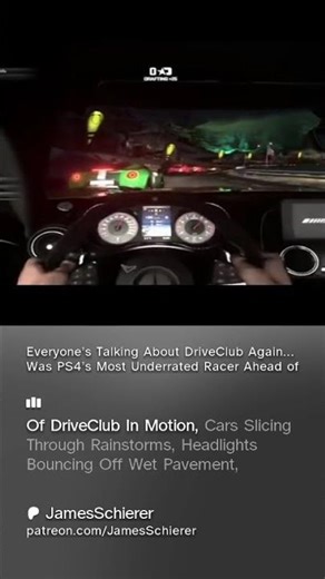 Everyone’s Talking About DriveClub Again… Was PS4’s Most Underrated Racer Ahead of Its Time?