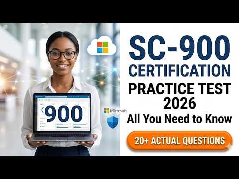 Microsoft SC-900 Security Fundamentals Practice Test 2026 | Full Exam Prep and Study Guide