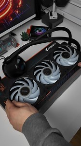 1.5K views · 27 reactions | Check out our stunning AORUS WATERFORCE X II 360 AIO cooler unboxing! ❄️  Fan EZ-Chain Mag —connects the fans as a daisy chain in a snap!  LCD Edge View —lets you customize with videos & text! @grigobyte Learn more: https://www.aorus.com/en-bd/components/AORUS-WATERFORCE-X-II-360-ICE/Key-Features #AORUS #GIGABYTE #cpucooler #AIO #gaming #GamingPC #PCSetup | AORUS | Facebook