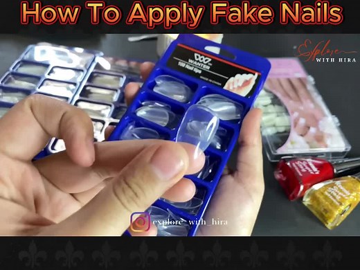 How To Apply Fake Nails Like A Pro - Step by Step Guide