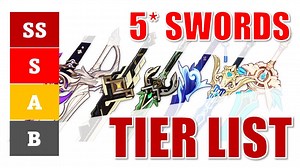 Genshin Impact 5* Weapons Tier List – Rating all 5 Star Swords
