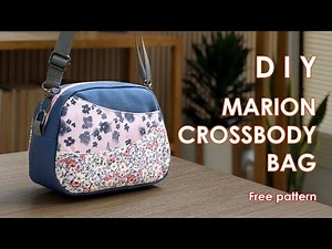 (ASMR) DIY Marion Bag - How to make sling bag