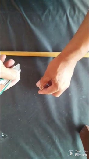 How to repair a pool cue by hand