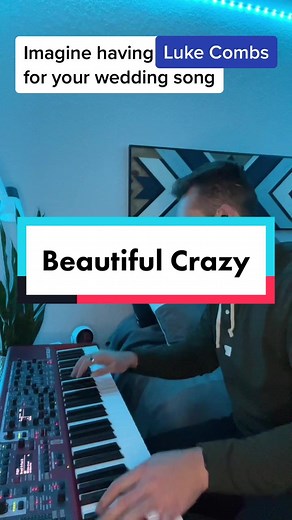 Beautiful Crazy Piano Wedding Song Cover | Luke Combs
