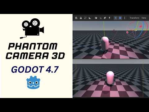 The PhantomCamera In Godot 4.7 Tutorial (Step by Step Guide)