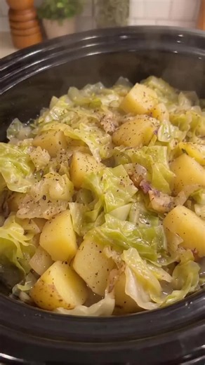 Slow Cooker Cabbage and Potatoes — Easy Comfort Meal