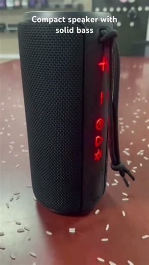 This speaker sounds better than I expected #portablespeaker #bluetoothspeaker #speakerbass #shorts