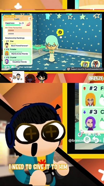 Joker Jumpscare in Tomodachi Life (Persona 5)
