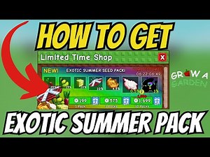 How To GET SUMMER SEED PACK In Grow A Garden! [NEW UPDATE]