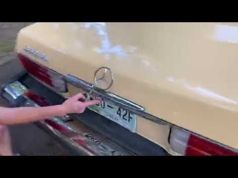 Trunk operation of 1982 380sl Mercedes Benz