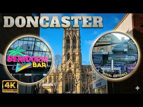 DONCASTER | Short Walking Tour of the City Centre 