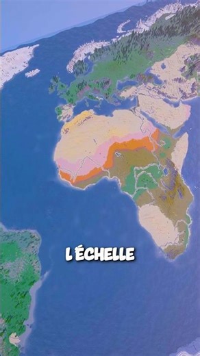 La TERRE sur MINECRAFT ! #serveur #minecraft #world #map #smp