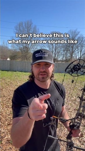 No wonder the deer always jumps the string. #hunting #archery #shorts