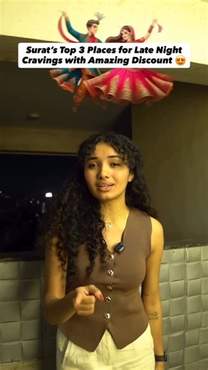 Surat Foodie on Instagram: "🌙✨ Garba Nights = Late Night Food Trails! ✨🌙 Garba khatam… aur asli hunger party shuru! 😋💃 Maine Ahmedabad ke Top 3 Late-Night Hangout Spots explore kiye – perfect after-Garba scenes: 🍽️ Zest House – Food + vibes = 10/10 ✔️ 🌆 Skydeck Rooftop Lounge – City lights + chill vibes 😍 🌿 De’ Villa Garden Lounge – Open garden, friends & unlimited food mood! Best part? 💥 Bas Dineout QR scan karo & pao ₹200 FREE DineCash 💸 har bill pe upto 50% off & 10% DineCash back –