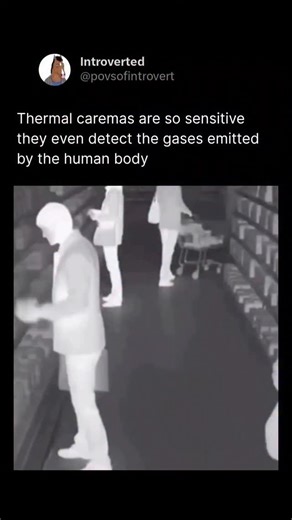 Introverted on Instagram: "Thermal cameras work by detecting infrared radiation — a form of heat energy emitted by all objects. Instead of visible light, they capture temperature differences and convert them into images with various colors showing heat intensity. Warmer objects appear brighter, while cooler ones appear darker. These cameras are widely used in night vision, firefighting, and security surveillance. They’re also essential in industries to detect equipment overheating, in medicine f