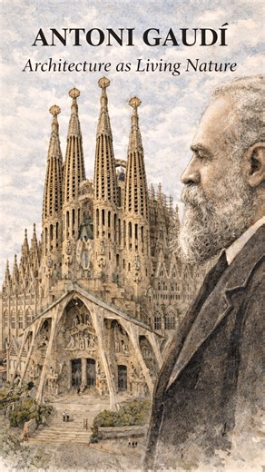 In Barcelona, architecture began to breathe. 🌿 Antoni Gaudí designed not with rulers, but with nature as his guide — curves, light, stone, and structure woven together as one living system. From Casa Batlló to Sagrada Familia, his work reminds us that architecture can be both art and engineering — poetic, yet precise. 🏛️✨ Love it or question it, Gaudí changed how we see buildings forever. #AntoniGaudi #Gaudi #Modernisme #BarcelonaArchitecture #SagradaFamilia #ParkGuell #CasaBatllo #Architectur