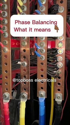 What Is Phase Balancing? #electrical #shorts