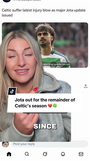 Celtic Fans React to Jota's Season Ending Injury