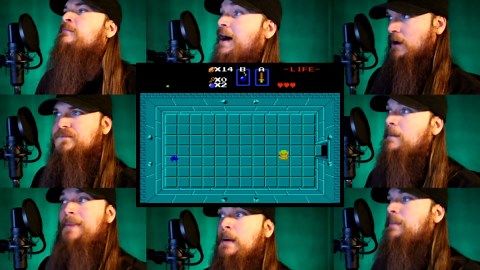 Legend of Zelda - Dungeon theme acapella