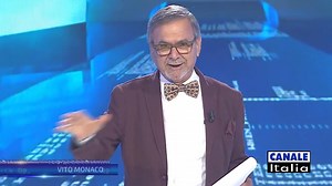 12K views · 229 reactions | Lo staff tecnico dello Studio 12 di Canale Italia sorprende in diretta Vito Monaco, il conduttore di Notizie Oggi Lineasera, con un video inaspettato a lui dedicato.... | Canale Italia | Facebook