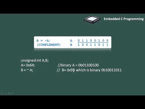 14 Bitwise operators in Embedded C