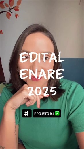 Bárbara Melo | Mentoria para residência on Instagram: "✨ EDITAL DO ENARE 2025. Oportunidade de Residência de Enfermagem com MAIS DE 1200 vagas! Qual vai ser sua escolha de área de concentração? 📝 partiu focar na preparação da prova! 📍 refazer provas antigas 📍 revisar conteúdos que caem em TODAS AS PROVAS 📍acompanhar a profe @barbaranurse e o @prepara.enfermagem com DICAS TODOS OS DIAS! Vem ENARE, que estamos preparados! PROJETO R1 ✅"