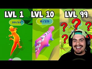 EVOLUINDO UM LAGARTO PARA UM DINOSSAURO GIGANTE!! - Hyper Evolution