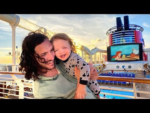 Swimming Pool on our BOAT!! What’s inside our Disney Dream Cruise, first family vacation on water!